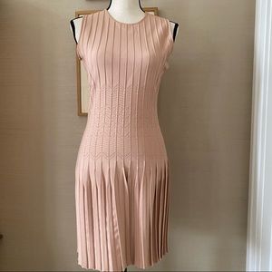 Brand New Alexander Mcqueen Nude Knit Bodycon dress
